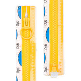 Rits deelbaar | Opti | plastic P40 | 20 cm | 645 geel Deelbare Rits OPTI - D - P40 - 20 - CM - 645 - GEEL